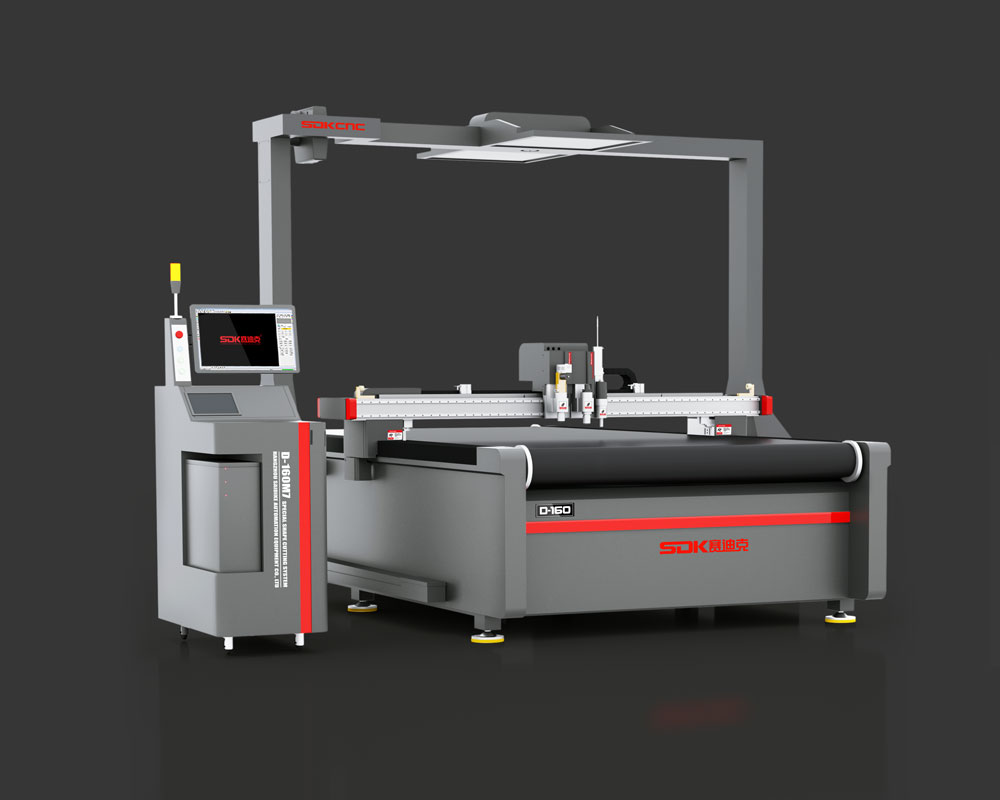 D-160M7 導(dǎo)帶式大視覺智能裁切機